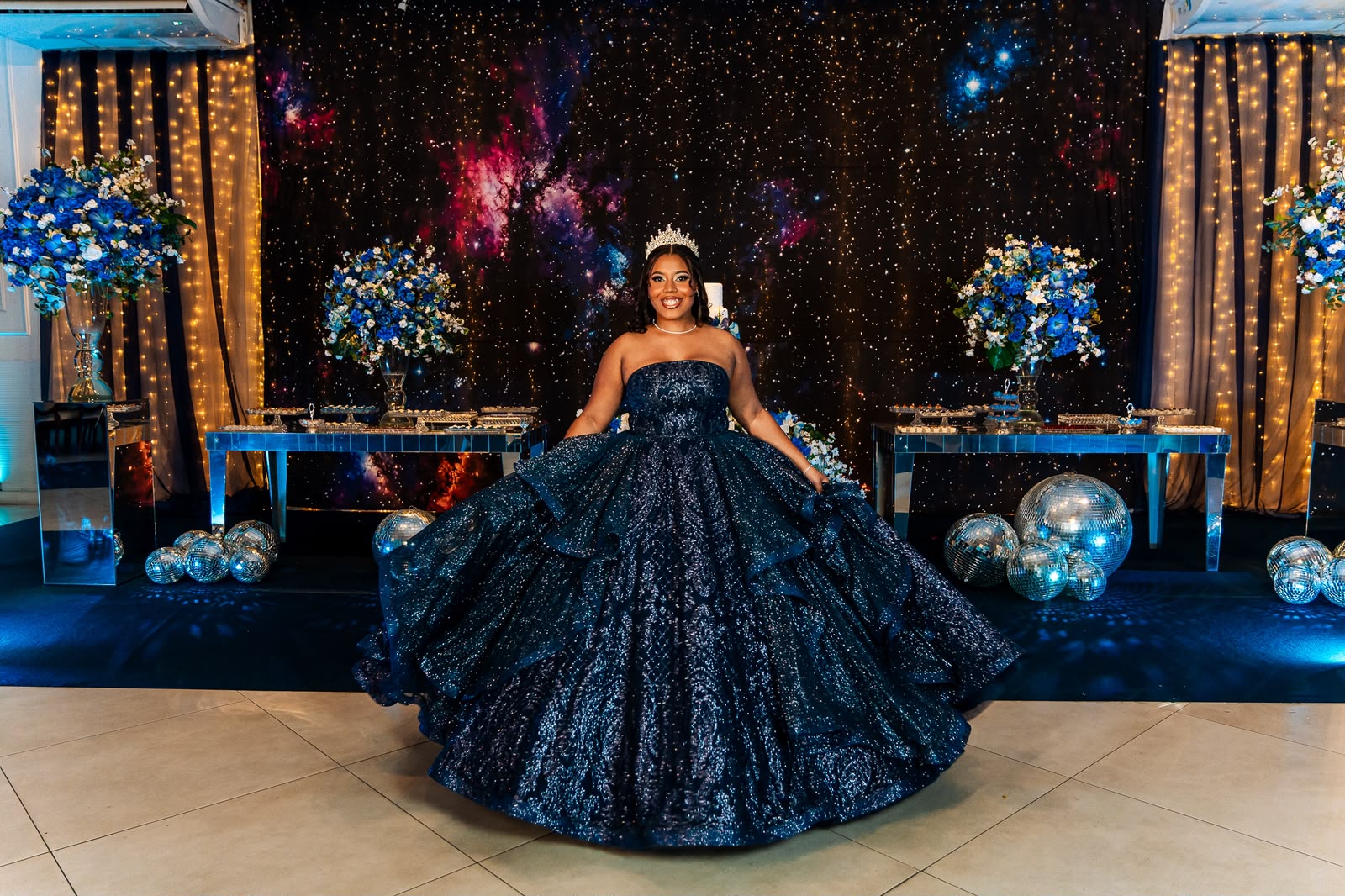 Festa de 15 anos com assessoria e cerimonial Bruna Rezende